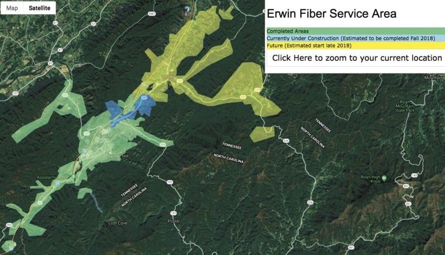 Erwin Fiber service expanding Local News