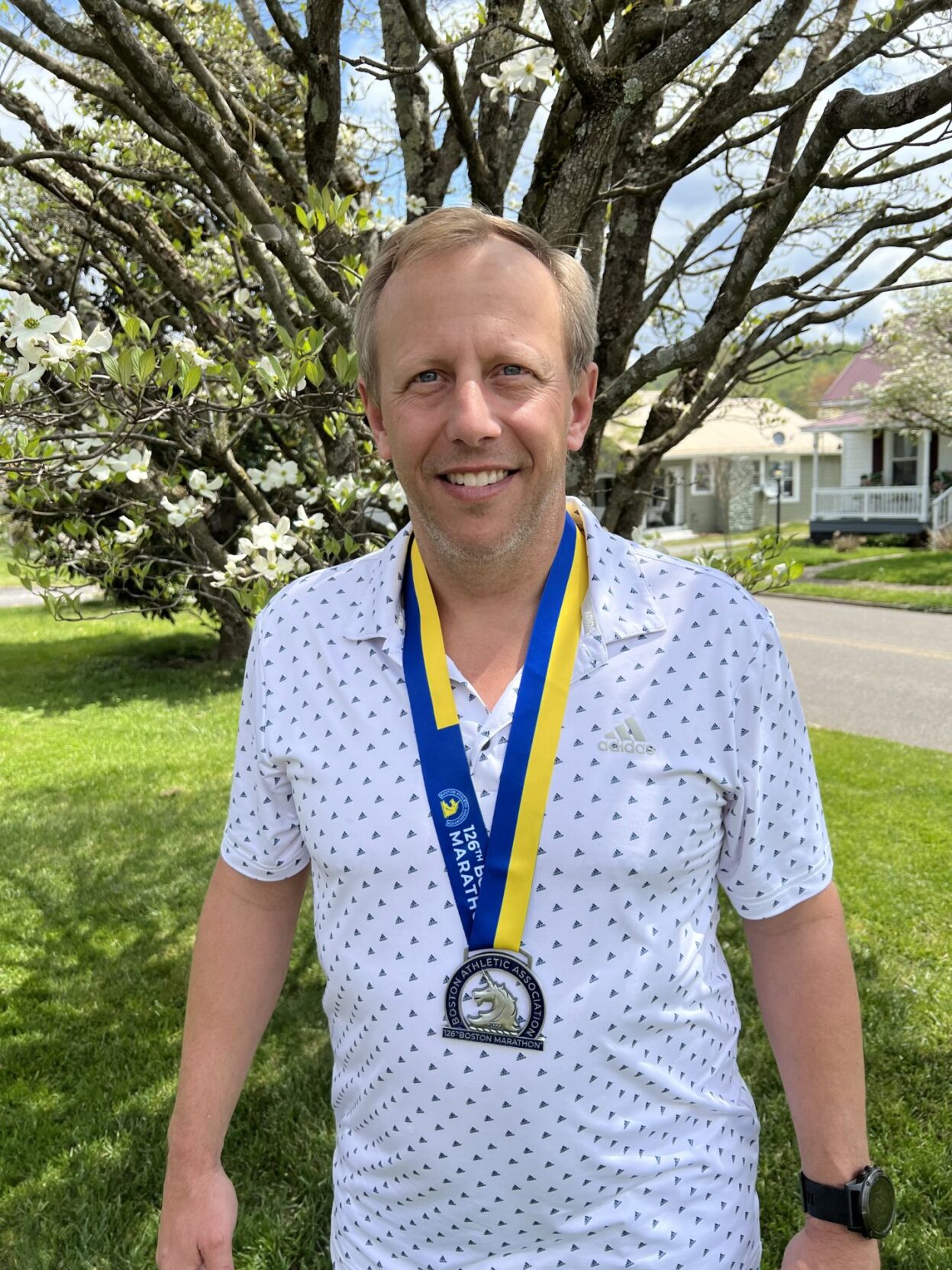 Local man completed renowned Boston Marathon Local News erwinrecord picture