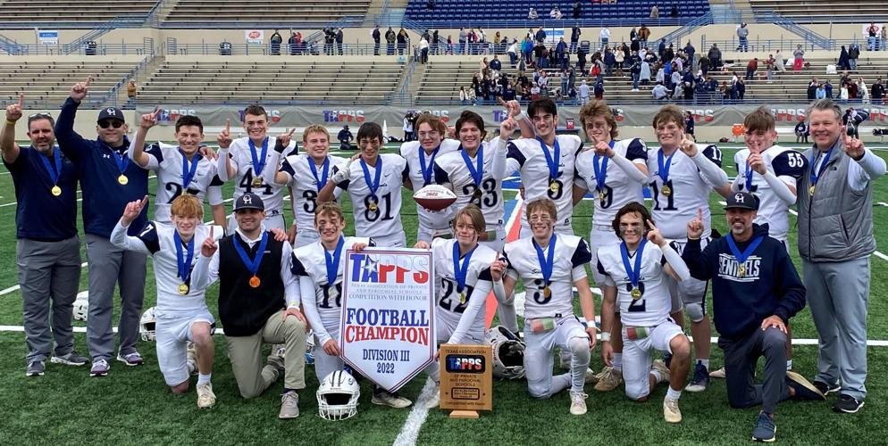 CHAMPS! Sentinels win TAPPS state six man title Football