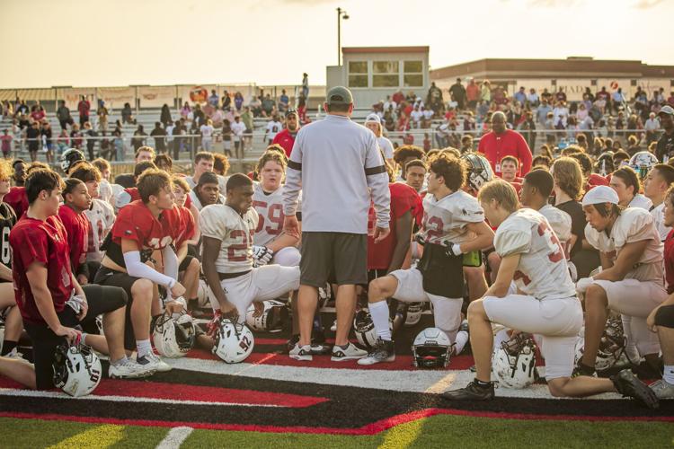 Tyler Legacy football coach praises talent, looks ahead to season