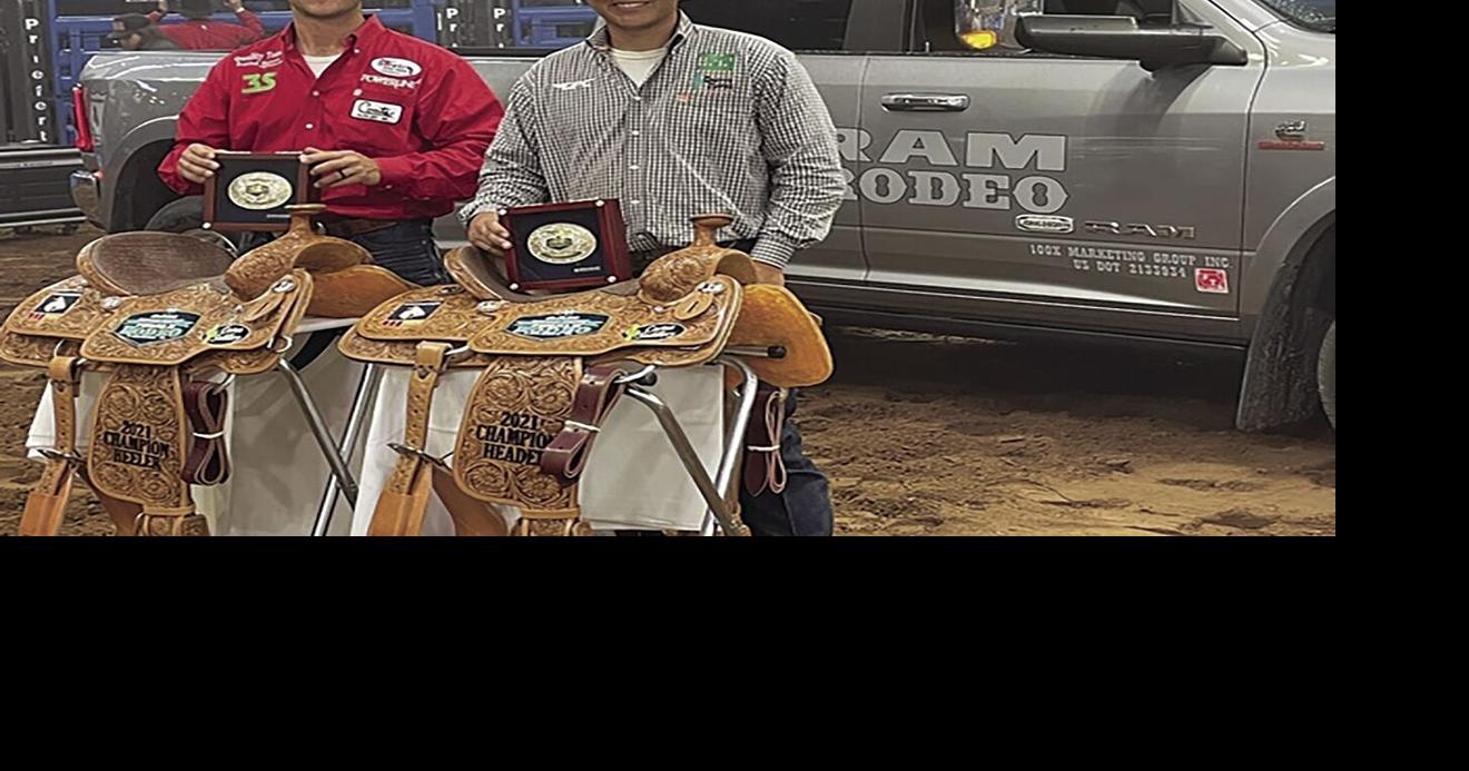 Dynamic Duo: Kansas and Oklahoma team ropers win big at American Rodeo ...