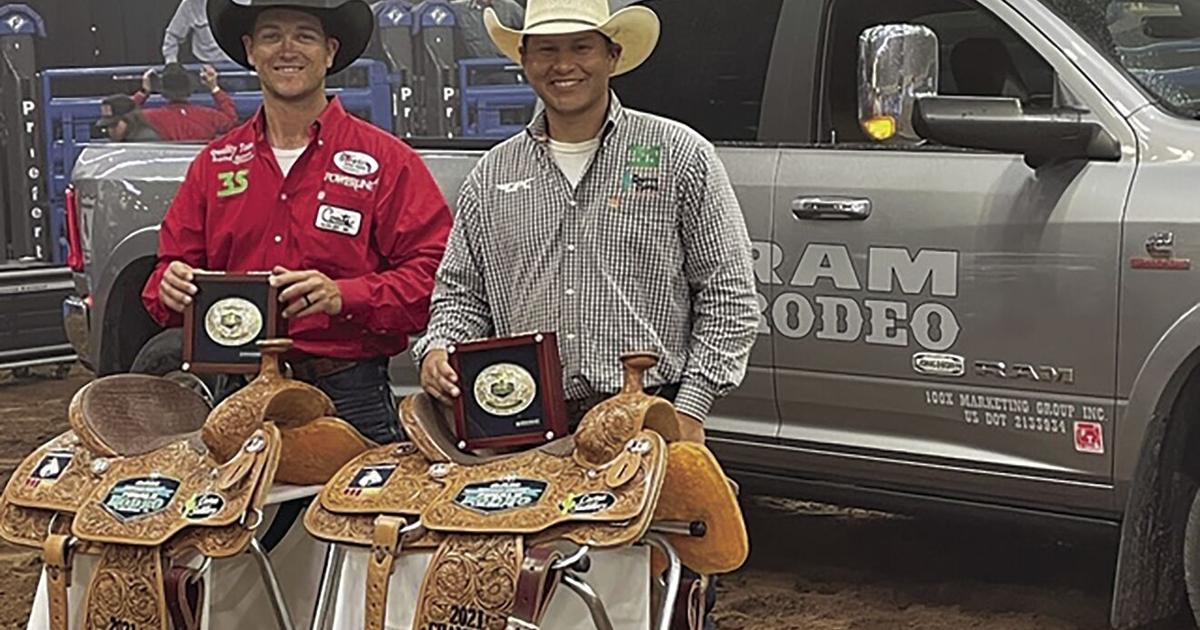 Dynamic Duo: Kansas and Oklahoma team ropers win big at American Rodeo ...