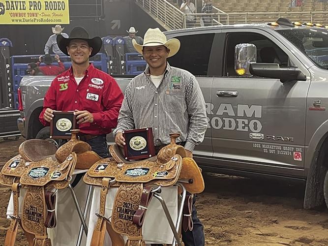 Dynamic Duo: Kansas and Oklahoma team ropers win big at American Rodeo ...