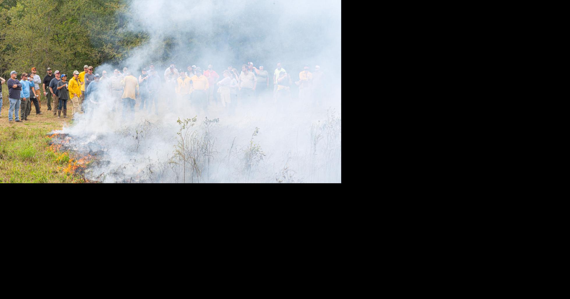 Honoring ancient traditions, fire team demonstrates prescribed burns in Oklahoma