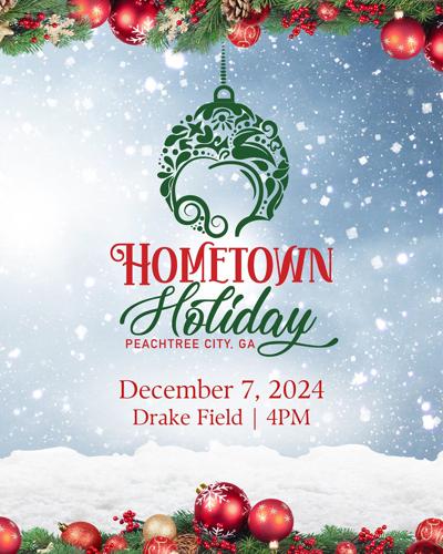 Peachtree City Hometown Holiday banner