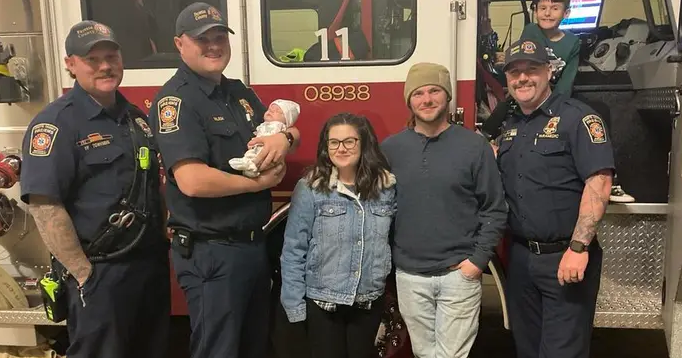 Fayette Firefighters Reunite with Baby Whose Life They Saved | News ...