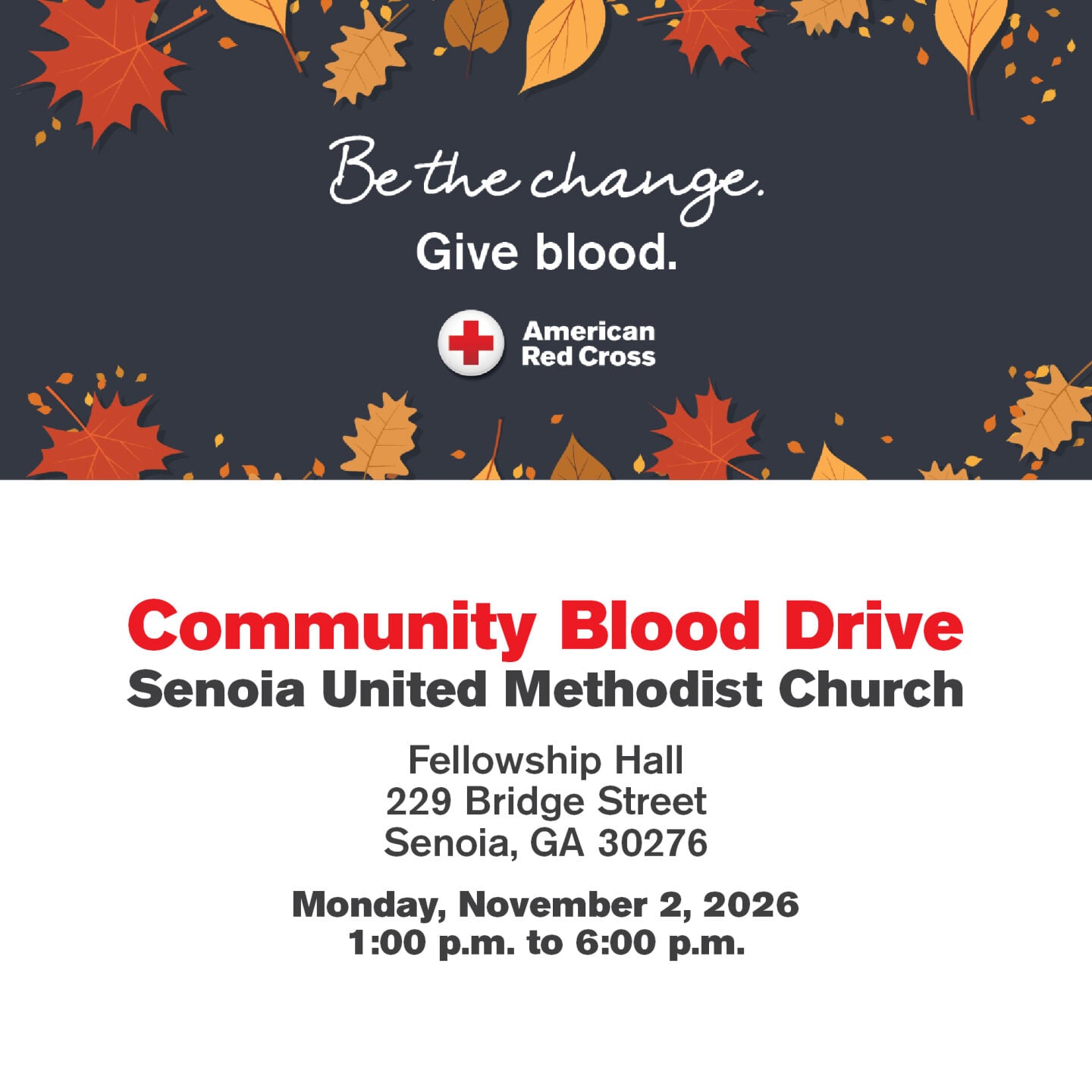 Red Cross Blood Drive Set for Nov. 2 in Senoia | Lifestyles | fayette ...