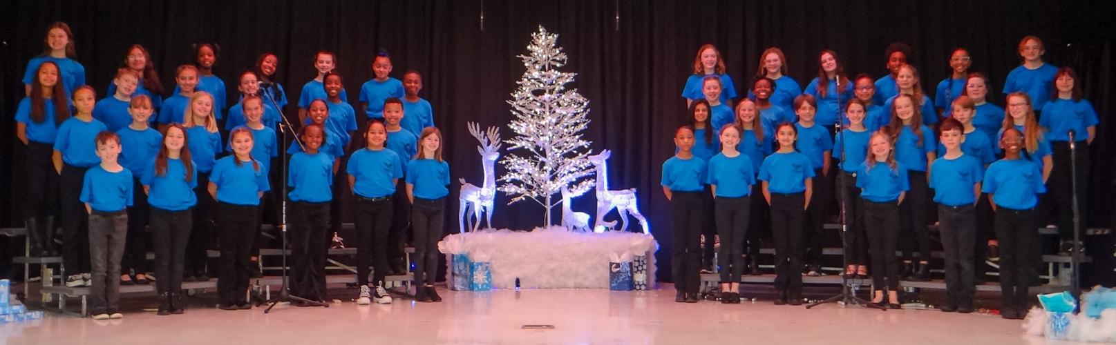 Inman Rings Eagle Ensemble Rings in Holidays at Inman | School | fayette-news.net