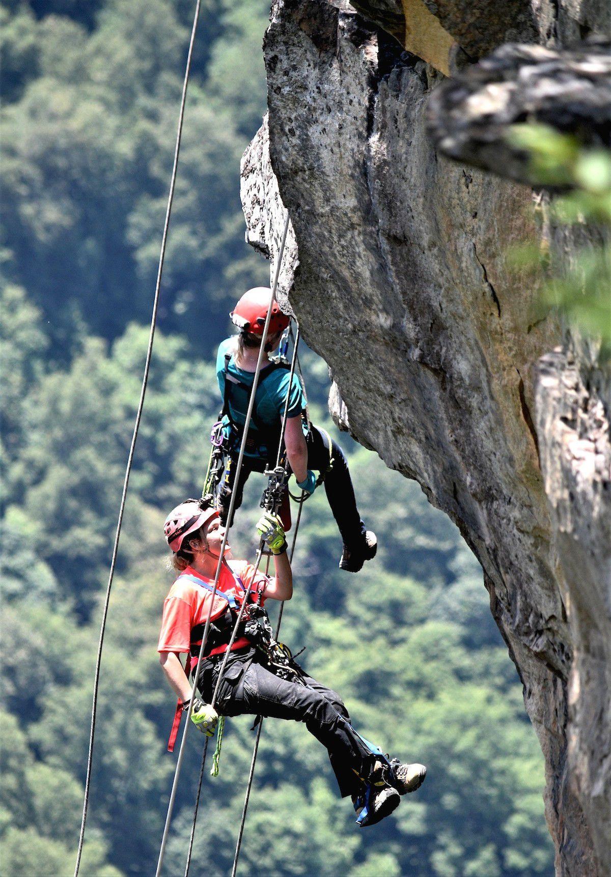 First allfemale rappel team gearing up for Bridge Day News