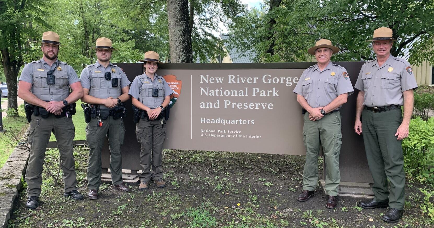 New River Gorge NPP welcomes recent law enforcement graduates to park - Vimarsana News