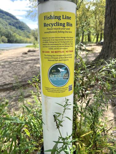 New fishing line receptacles placed at popular river access points, Sports