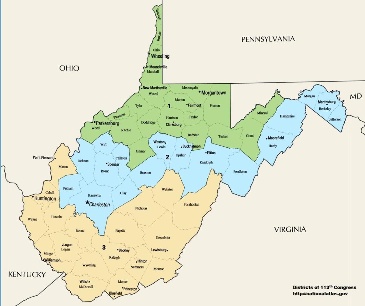 West Virginia lawmakers prepare to draw the map that will determine