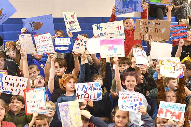Midland Trail Elementary funding celebrated News fayettetribune com