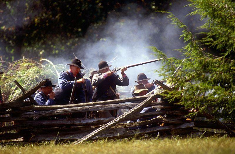 Battle of Carnifex Ferry reenactment Sept. 1314 Community