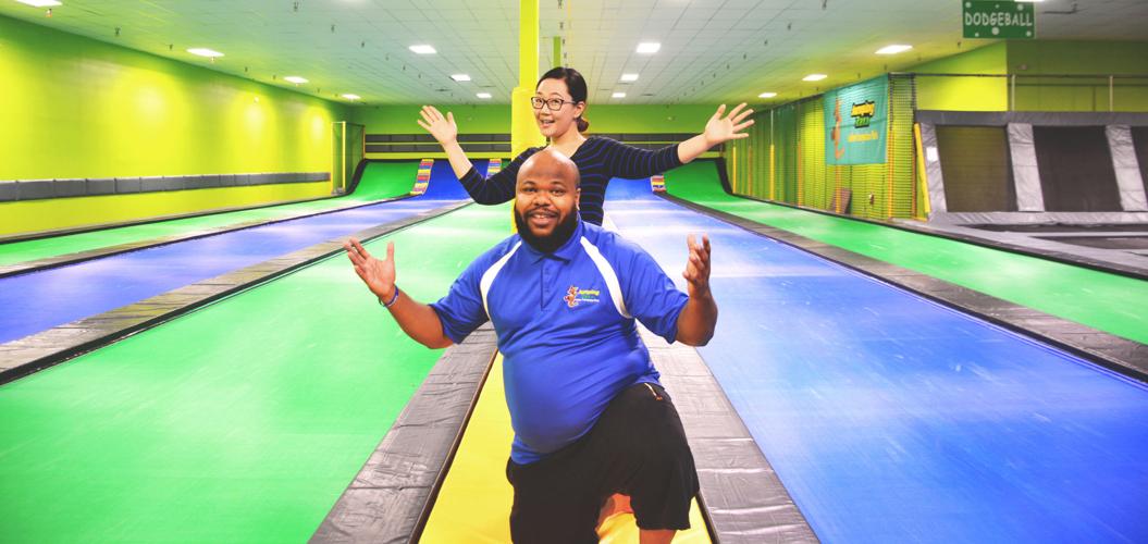 Jumping Zaxx indoor Trampoline Park providing families with safe