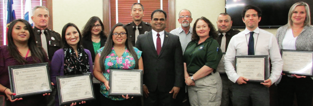 Five-year service award
