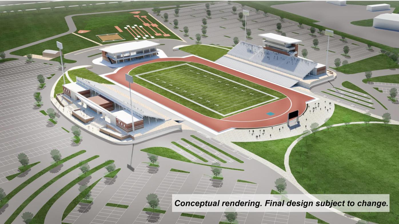 LCISD releases initial drawings of new stadium that is part of bond
