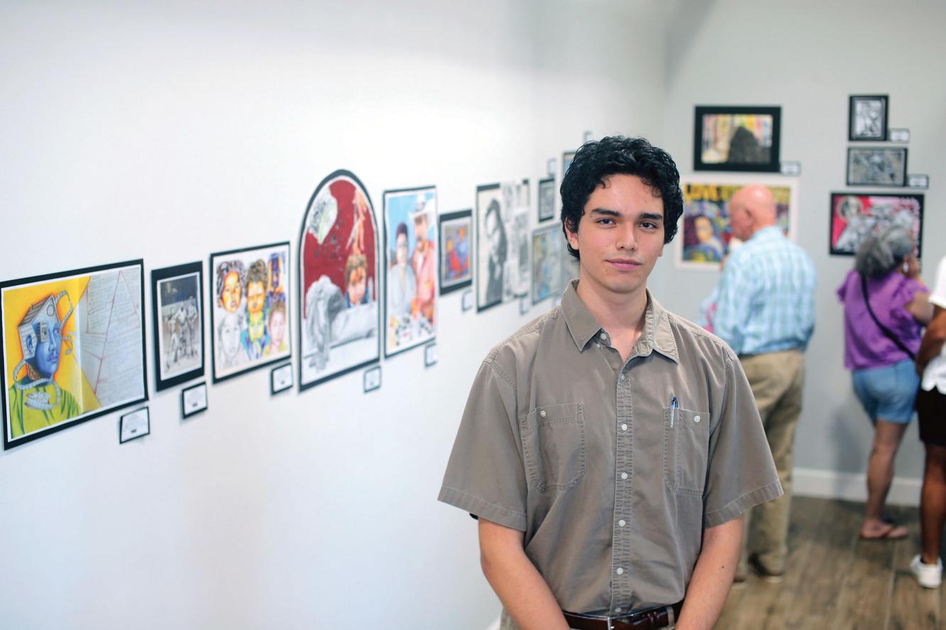 Terry High School student’s art a reflection of his life Arts And
