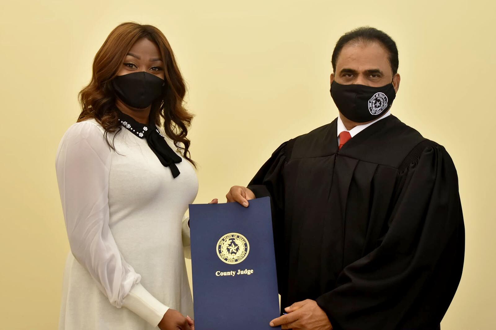 Judge KP George And County Attorney Bridgette Smith Lawson | News ...