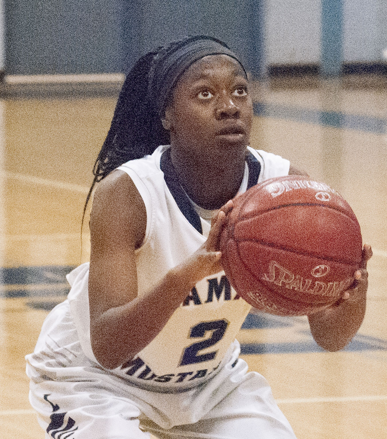 GIRLS BASKETBALL Lady Mustangs struggled offensively in loss to V