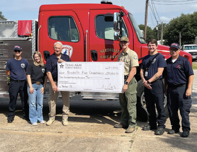 Needville Volunteer Fire Department receives $220,000 grant