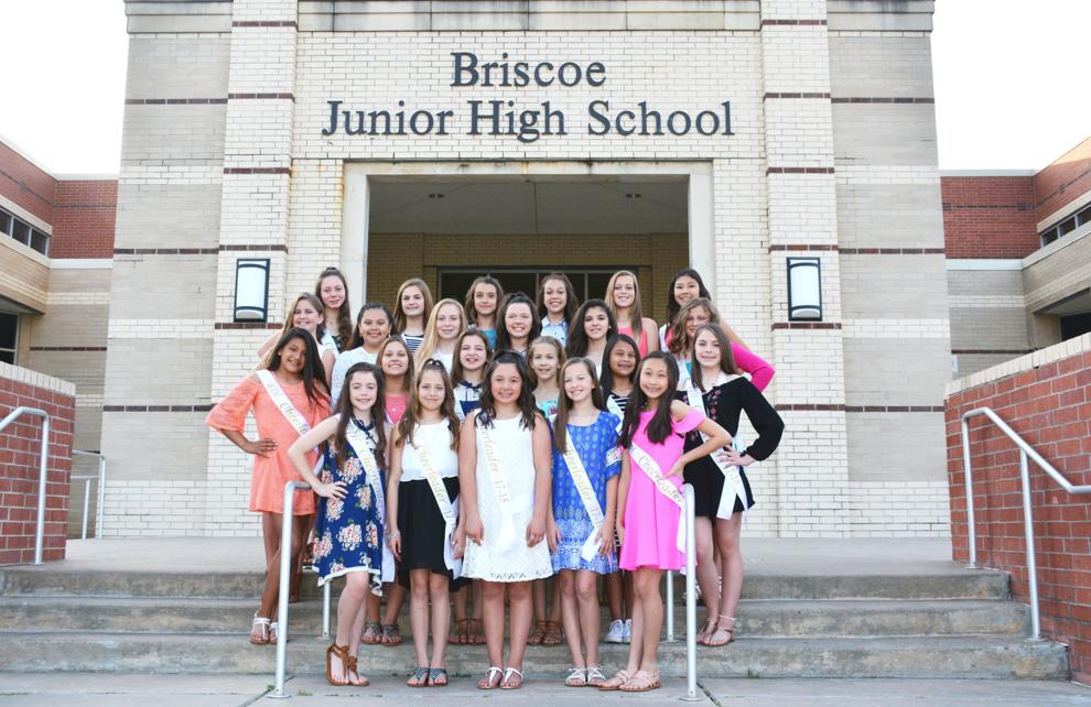 Briscoe Junior High new cheerleaders! Announcements