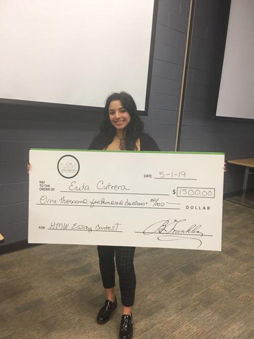 Essay contest winner