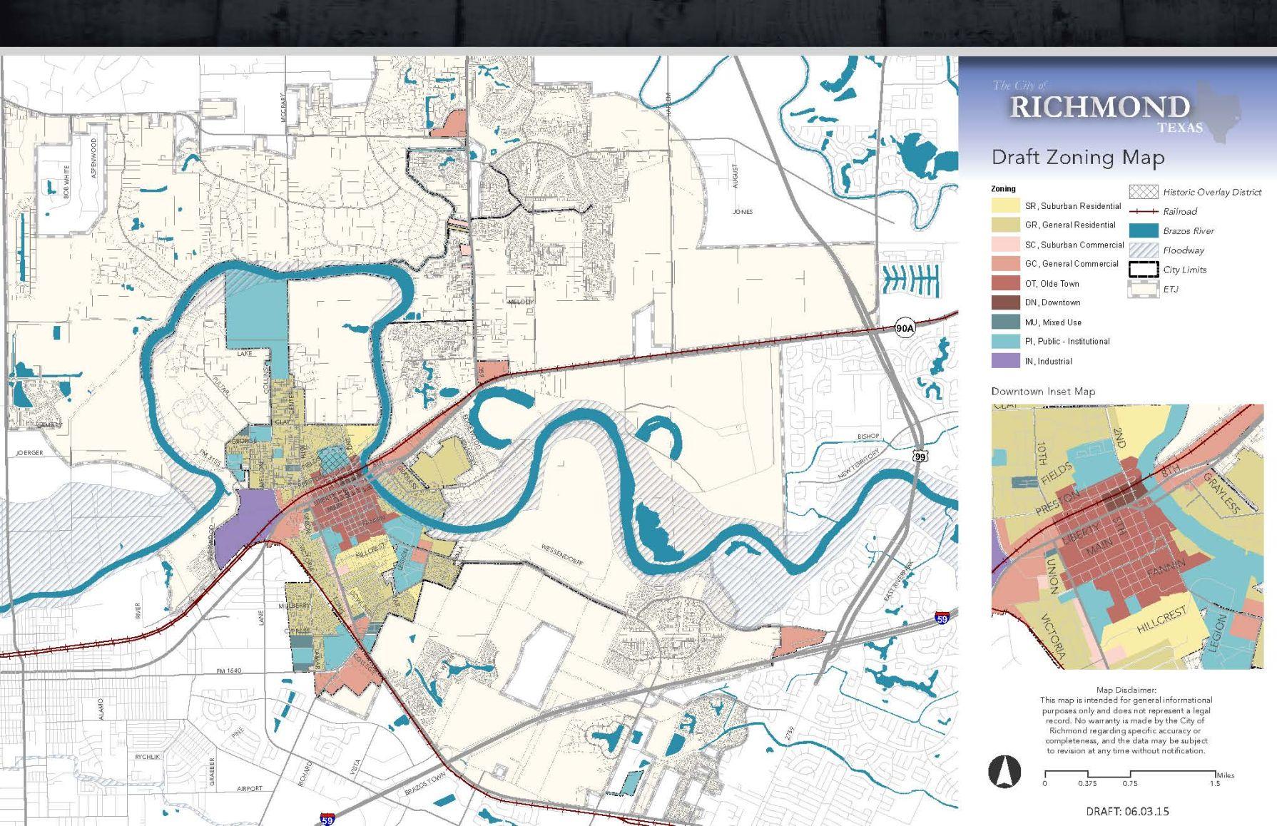 Richmond moves to accept zoning map News