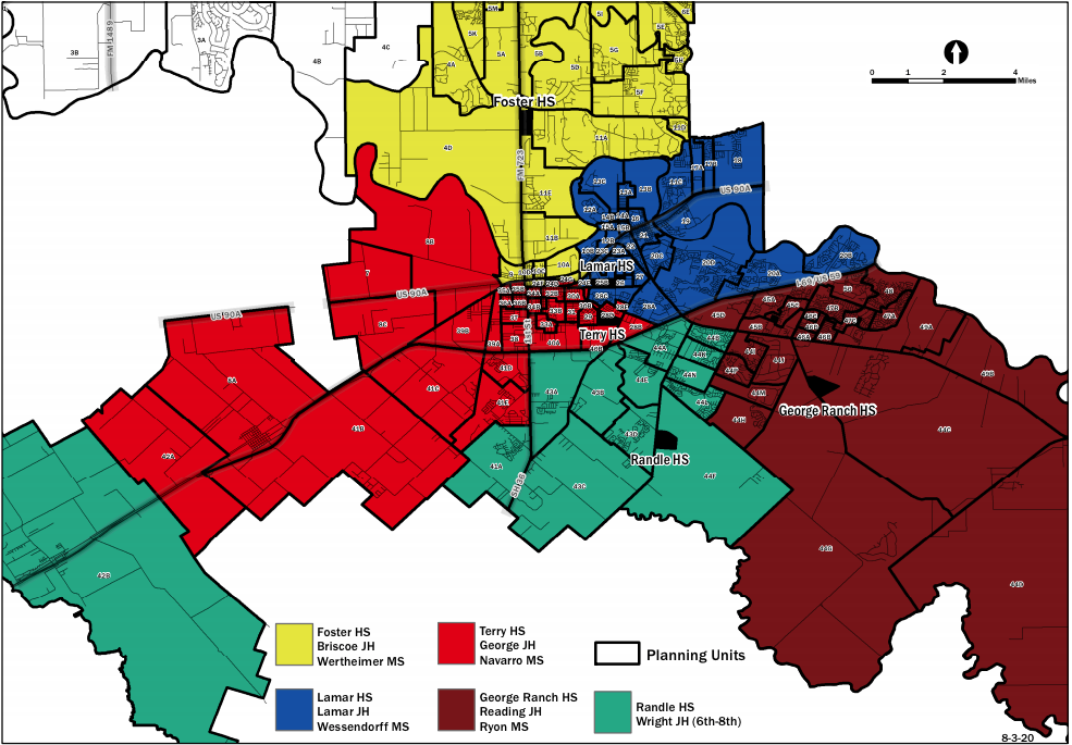 LCISD board approves new zones for Randle High School, Wright Junior