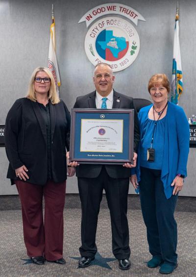 Rosenberg City Secretary's Office earns recognition