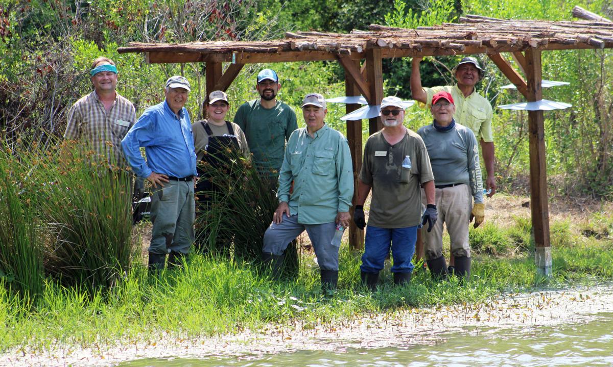 Texas Master Naturalists complete major project at Seabourne Creek