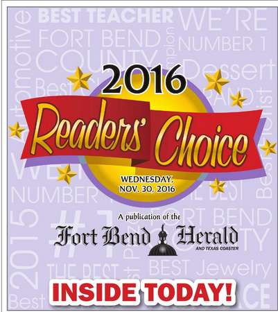 The Fort Bend Herald's 2016 Reader's Choice