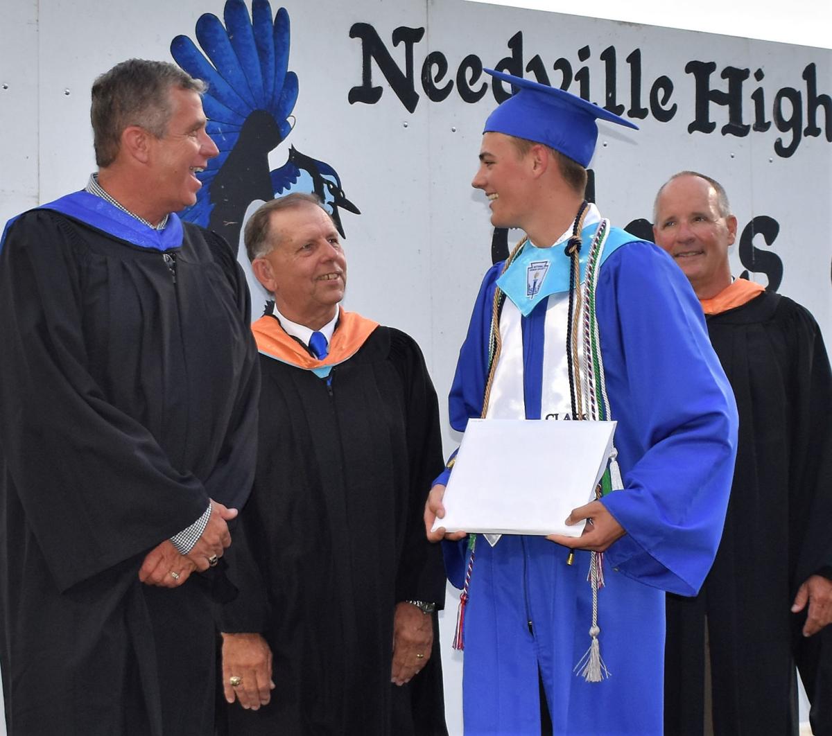 Needville High School graduation