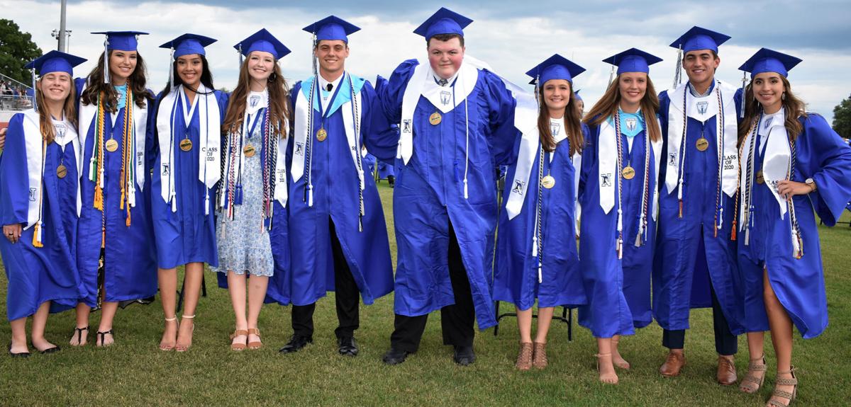 Needville High School graduation