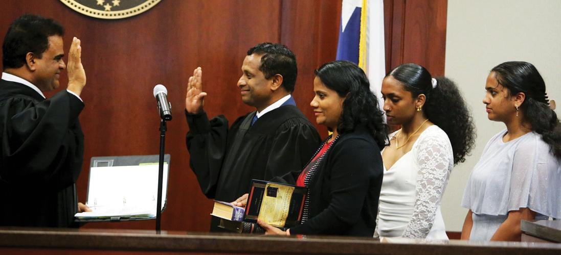 6 Democrat judges take oath of office News fbherald com