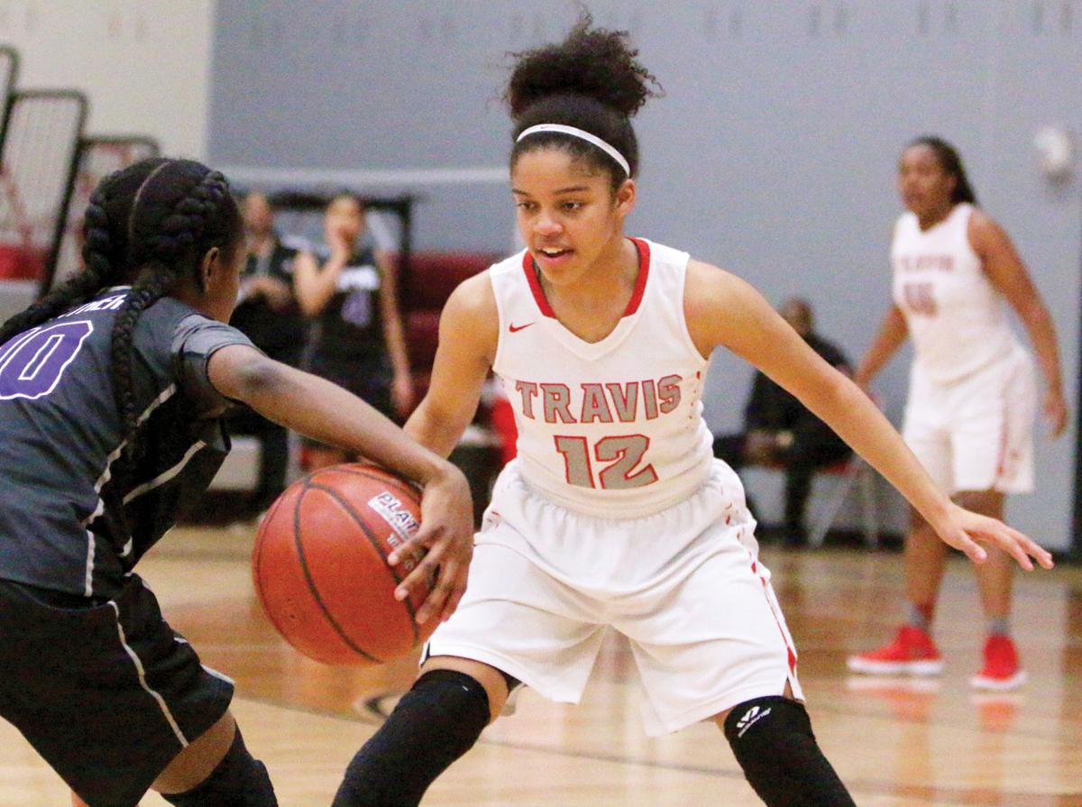 Girls Basketball Lady Panthers Raid Travis Home Court Sports