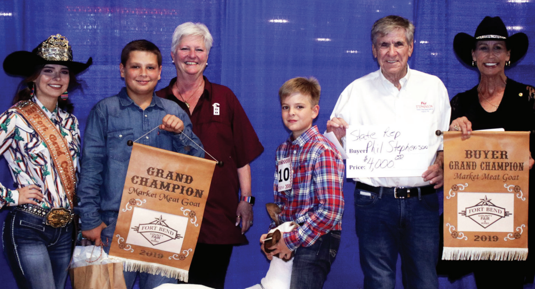 2019 Grand champion goat