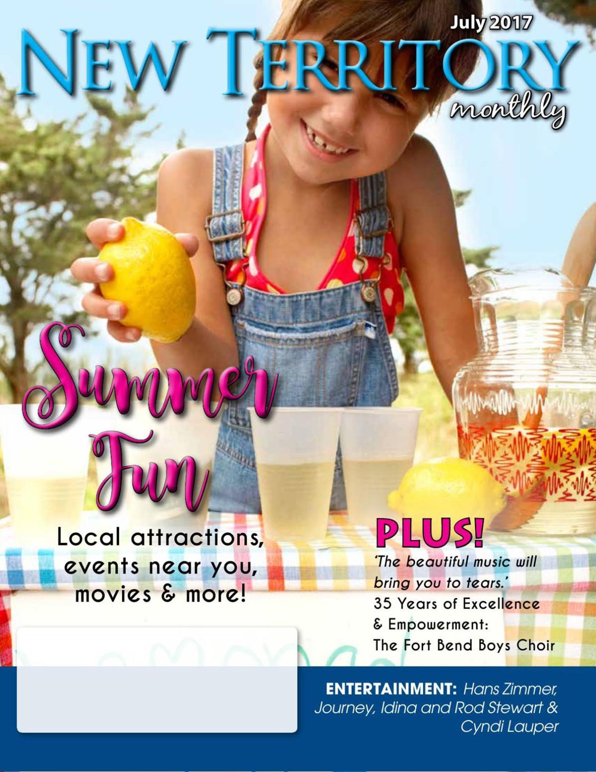 new territory monthly july
