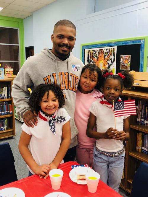Veterans Day at Travis Elementary