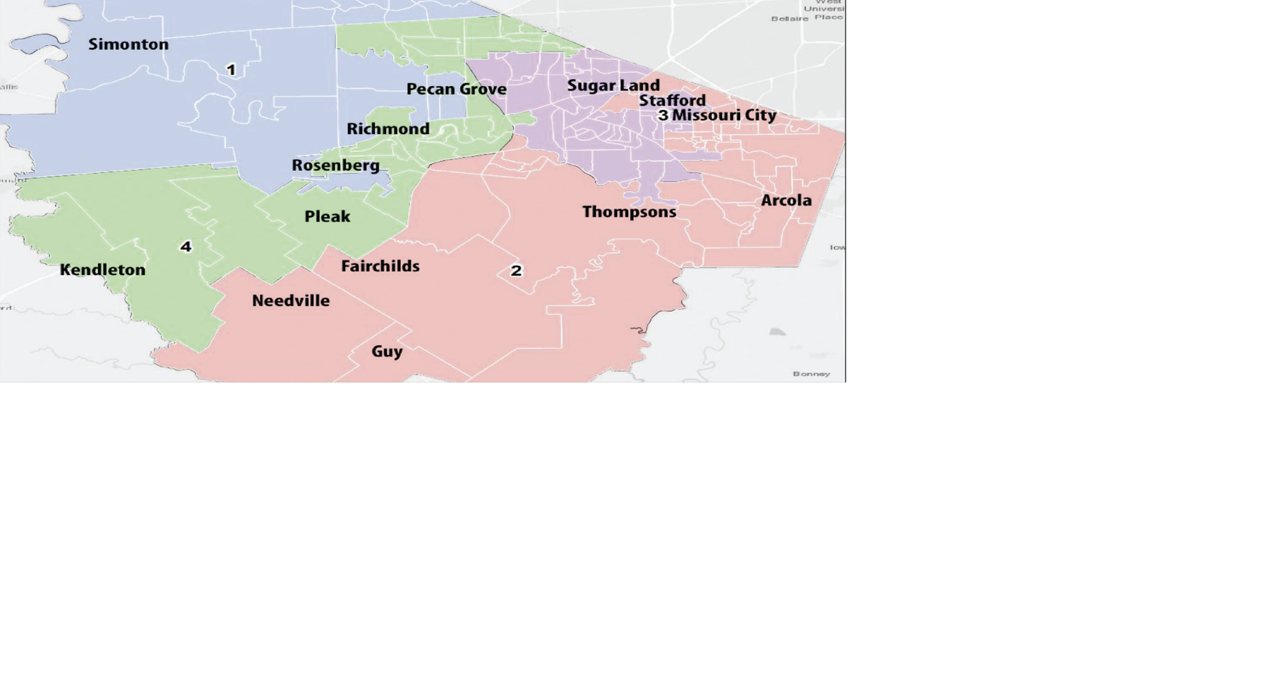 County adopts redistricting map News fbherald com