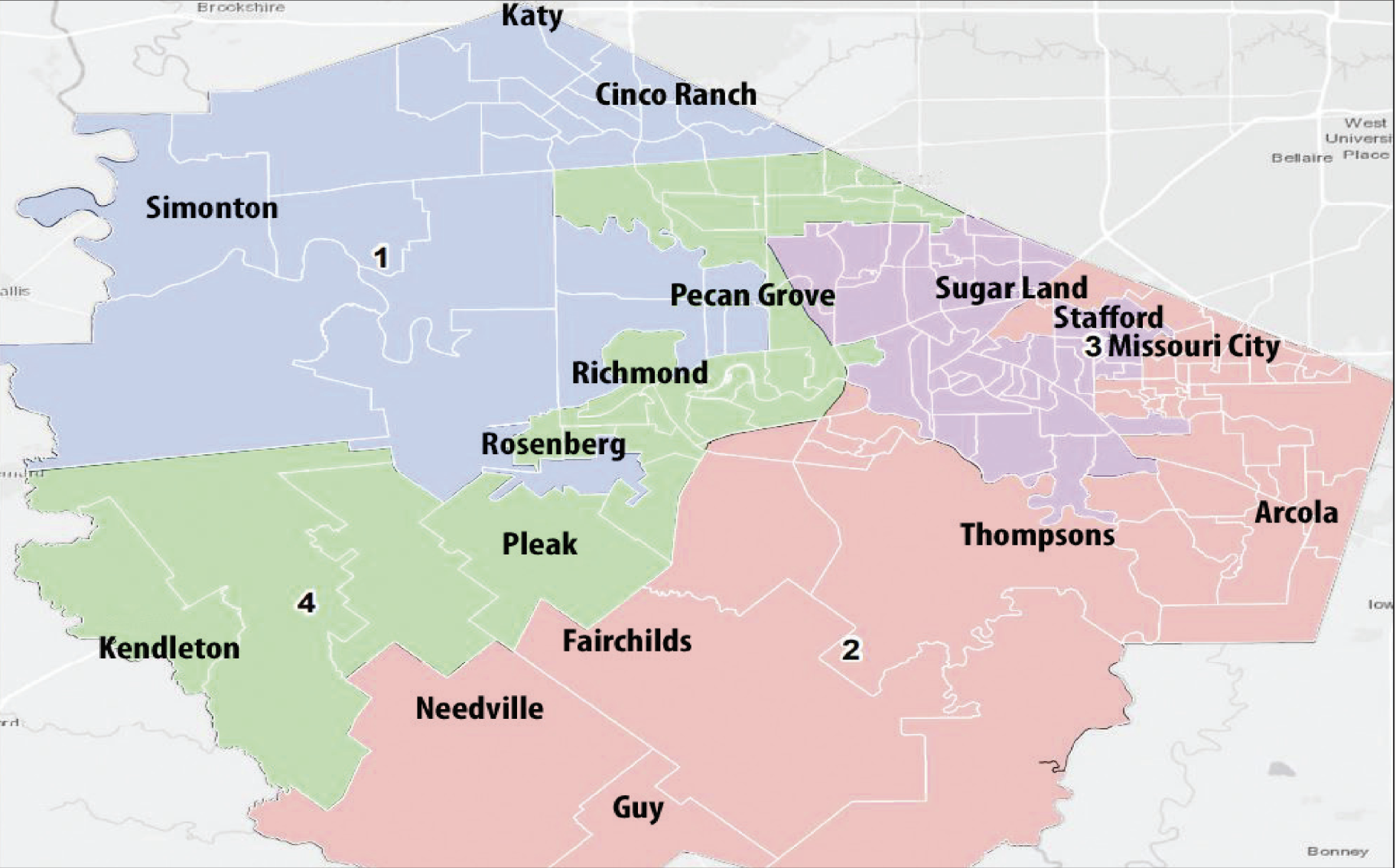 County adopts redistricting map  News  fbherald.com