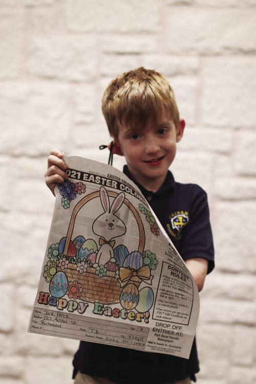 Easter coloring contest winner