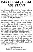 Paralegal/Legal Assistant
