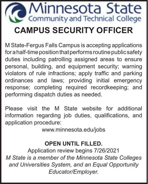 CAMPUS SECURITY OFFICER | Career Connections ...