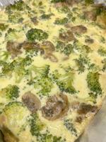 Broccoli Mushroom Quiche