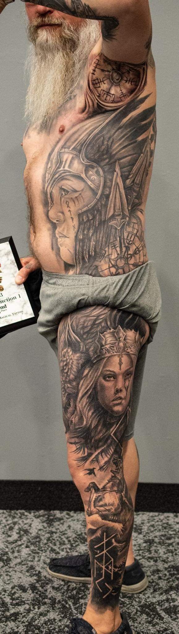 Friendship forged in skin and ink: How a tattoo transformed the lives of  Brent Mattfeld \u0026 Nathan Froehlich | Progress | fergusfallsjournal.com, image size:579x2048