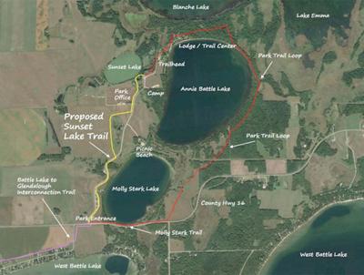 Glendalough State Park Map Glendalough State Park Projects In Motion | News | Fergusfallsjournal.com