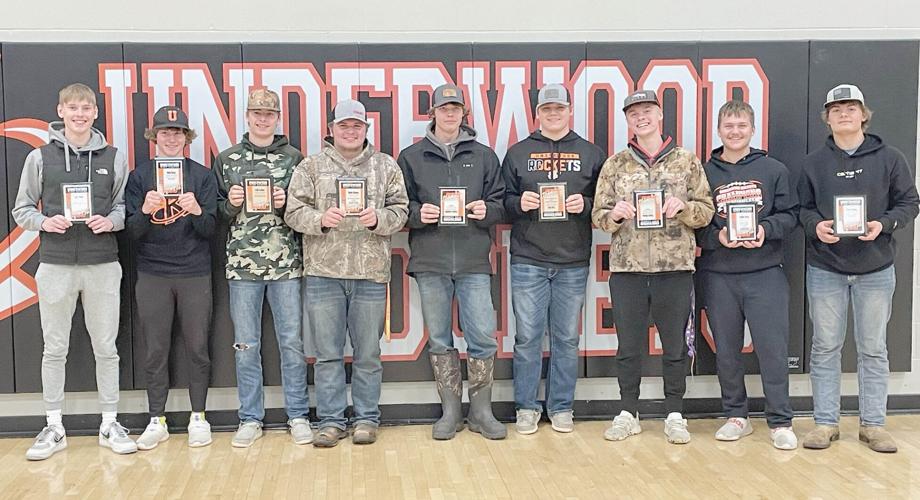 Underwood football hands out year end awards Sports