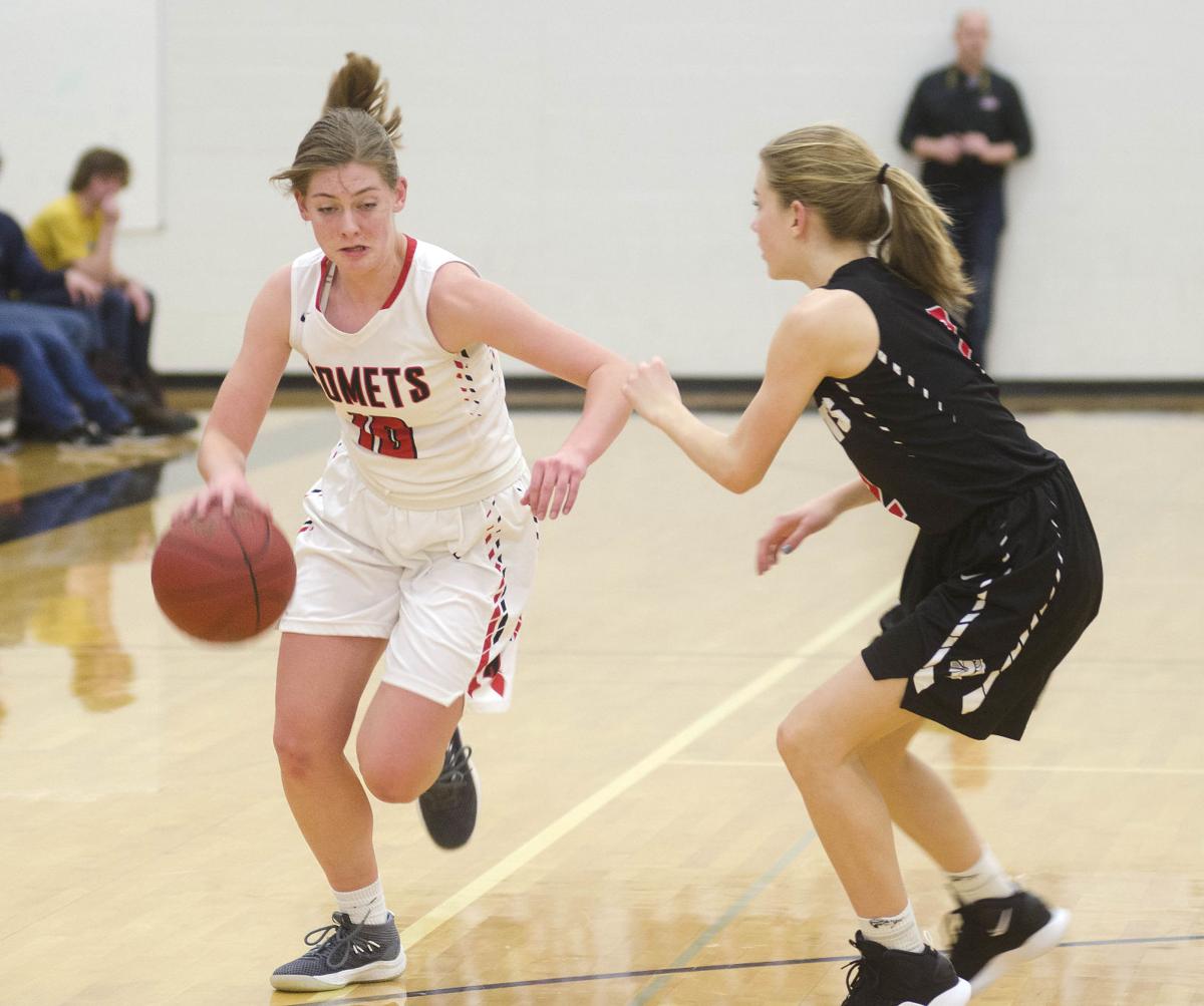 West Central Area Girls Basketball Stifles Hillcrest Hillcrest