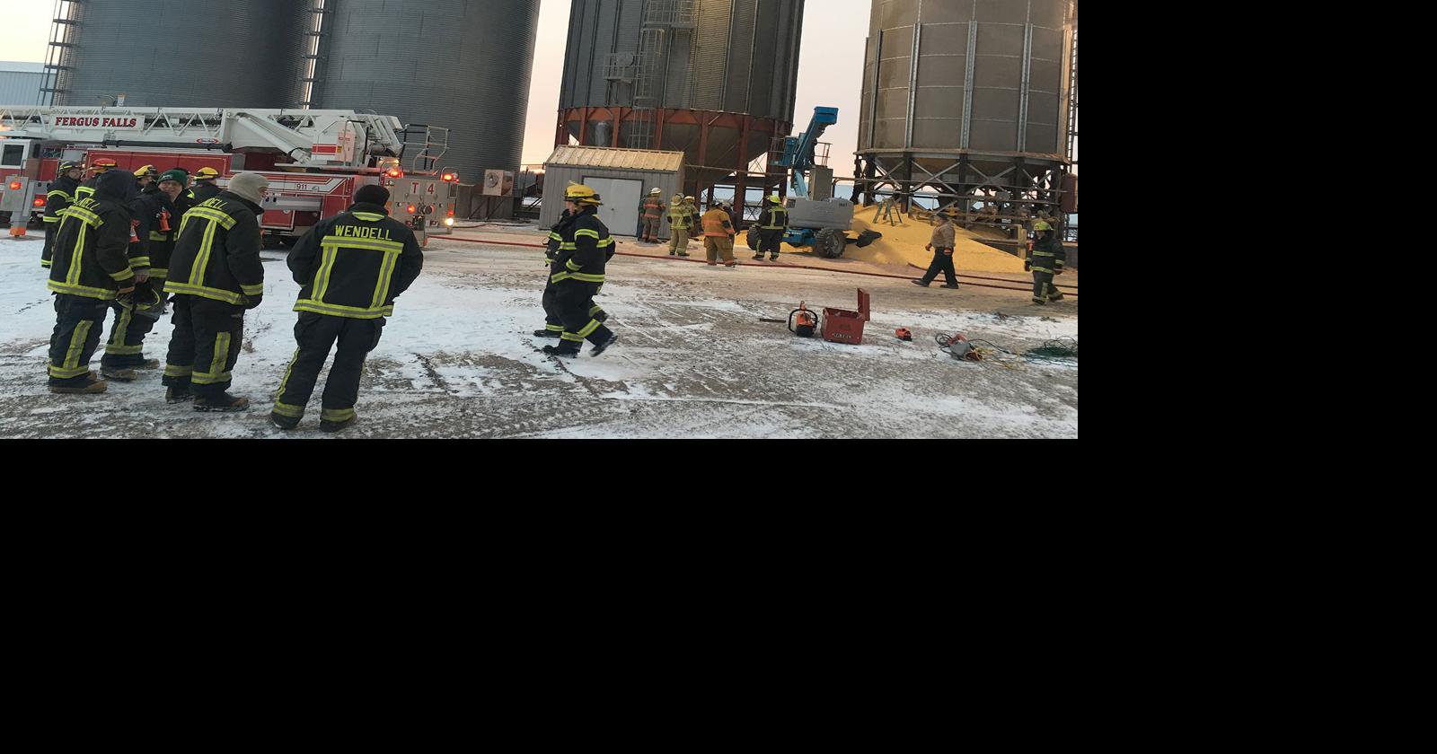 Putting out the flames Elbow Lake grain dryer catches fire News